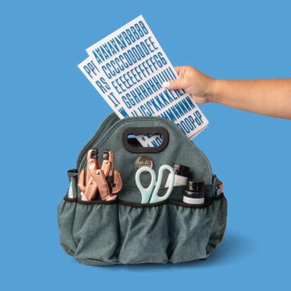 We R Memory Keepers - Crafter's Storage Tote, Teal - Image 3