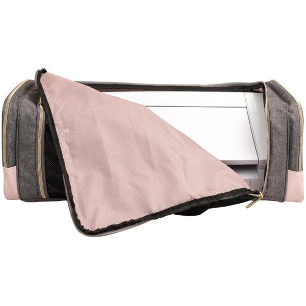 We R Memory Keepers - Crafter's Machine Tote, Grey/Pink - Image 3