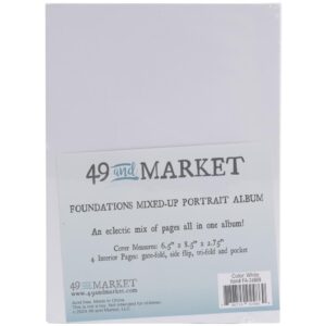 49 & Market - Foundations Mixed Up Album, Portrait, White