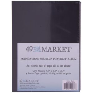 49 & Market - Foundations Mixed Up Album, Portrait, Black