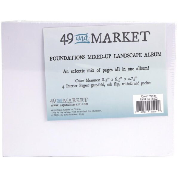 49 & Market - Foundations Mixed Up Album, Landscape, White