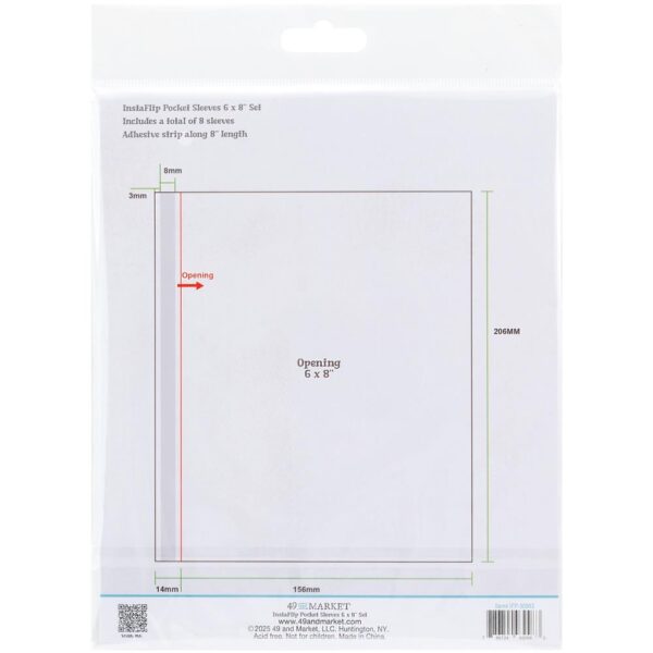 49 & Market - Instaflip Sleeves - 6"X8" - Image 2