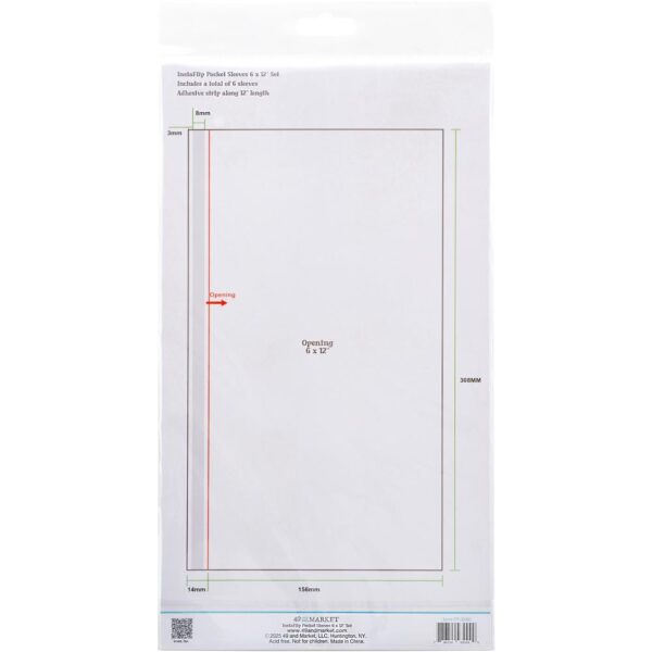 49 & Market - Instaflip Sleeves - 6"X12" - Image 2