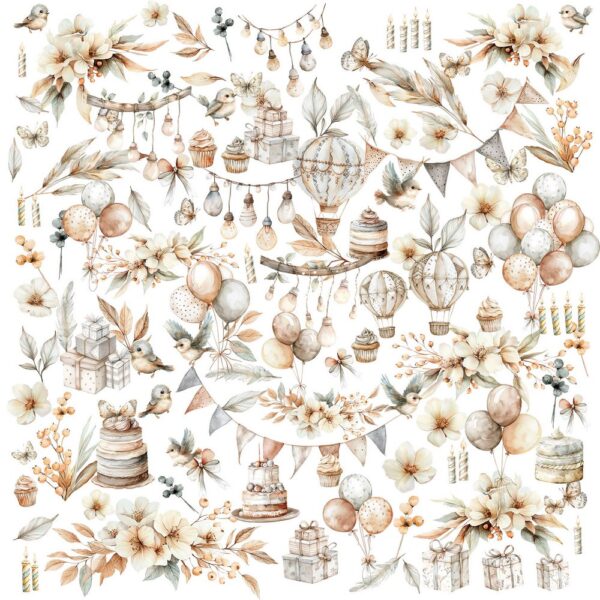 49 & Market - Little Celebrations - Laser Cut Elements - Image 2