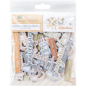 49 & Market - Little Celebrations - Chipboard Words