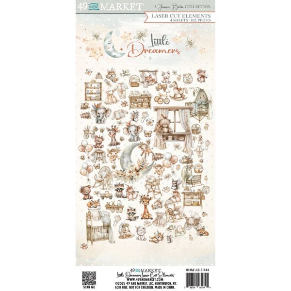 49 & Market - Little Dreamer - Laser Cut Elements