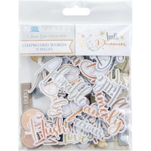 49 & Market - Little Dreamer - Chipboard Words