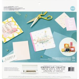 We R - Acetate Pack 12"X12" 12/Pkg