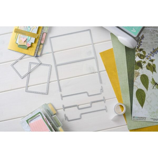Sizzix Thinlits - Snap and Swap File Folders, by 49 and Market - Image 4