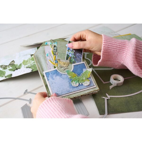 Sizzix Thinlits - Snap and Swap Pockets, by 49 and Market - Image 3