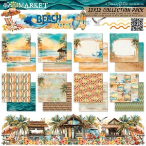 49 & Market - Beach Vibes - 12 x12" Collection Pack
