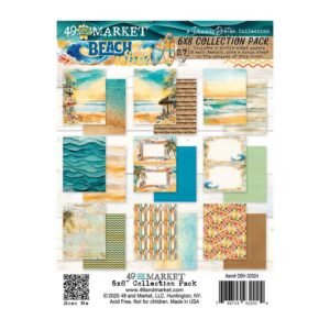 49 & Market - Beach Vibes - 6 x 8" Collection Pack