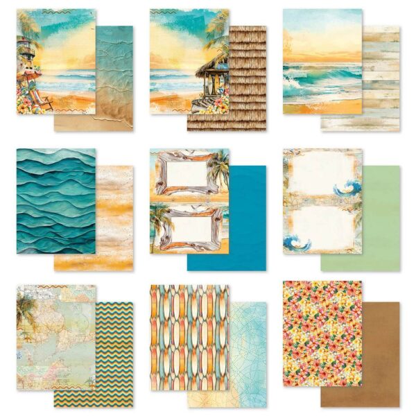 49 & Market - Beach Vibes - 6 x 8" Collection Pack - Image 2