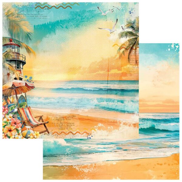 49 & Market - Beach Vibes - 12 x12" Collection Pack - Image 3