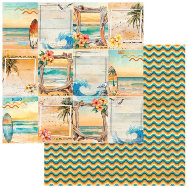 49 & Market - Beach Vibes - 12 x12" Collection Pack - Image 6