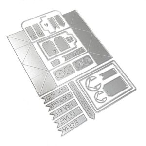 Elizabeth Craft Die Set - Box Envelope
