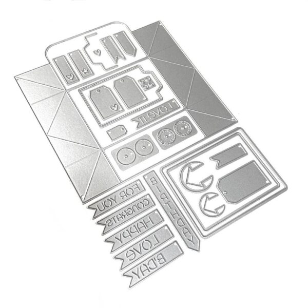 Elizabeth Craft Die Set - Box Envelope