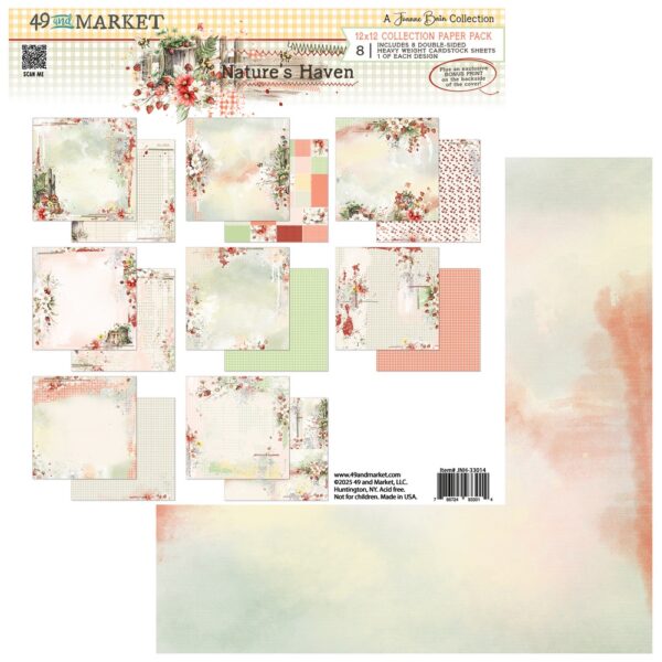 49 & Market - Nature's Haven - 12x12" Collection Pack - Image 2