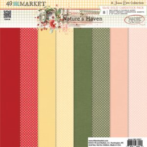 49 & Market - Nature's Haven - 12x12" Collection Pack, Solids