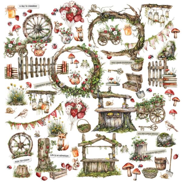 49 & Market - Nature's Haven - Laser Cut-Outs, Elements - Image 2