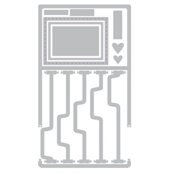 Sizzix Thinlits - Snap and Swap File Folders, by 49 and Market - Image 5
