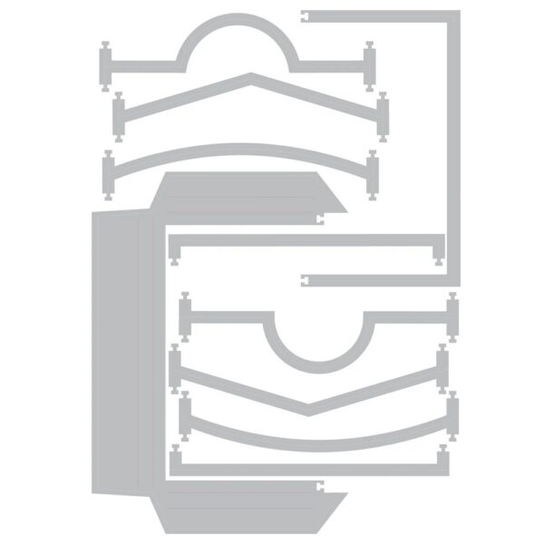 Sizzix Thinlits - Snap and Swap Pockets, by 49 and Market - Image 4