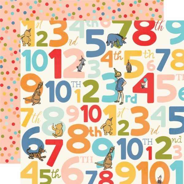 Simple Stories - Classic Pooh Birthday - Collection Kit 12"X12" - Image 2