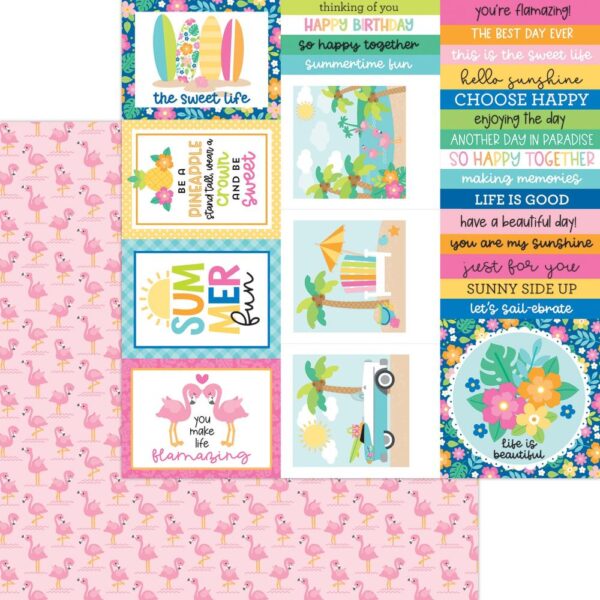 Doodlebug - Summer Fun - 12x12" Paper Pack - Image 2