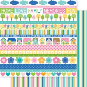 Bella Blvd - Love Grows Here - Cardstock, Borders