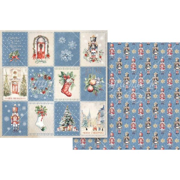 Graphic 45 - Deck The Halls - Collection Pack 12"X12" - Image 4
