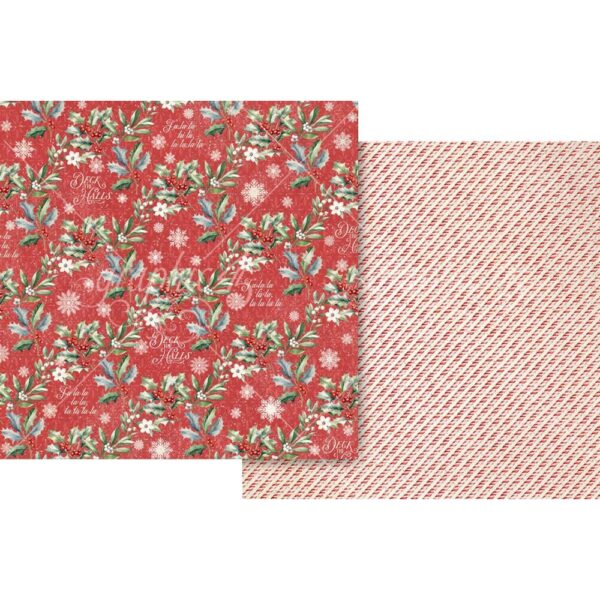 Graphic 45 - Deck The Halls - Collection Pack 12"X12" - Image 2