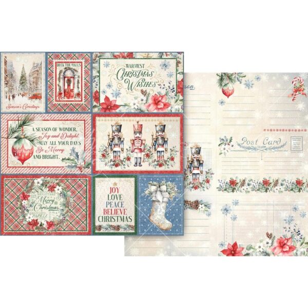 Graphic 45 - Deck The Halls - Collection Pack 12"X12" - Image 6