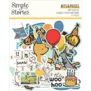 Simple Stories - Classic Pooh Birthday - Bits & Pieces