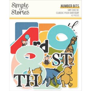 Simple Stories - Classic Pooh Birthday - Number Bits