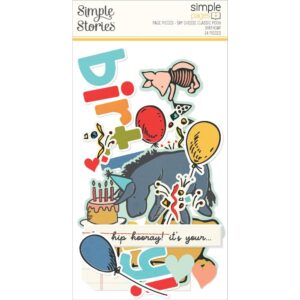 Simple Stories - Classic Pooh Birthday - Page Pieces
