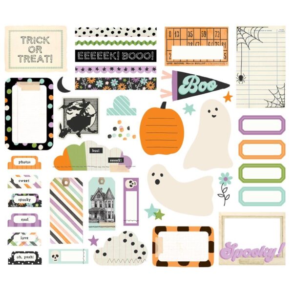 Simple Stories - Spooky Things - Journal Bits - Image 2