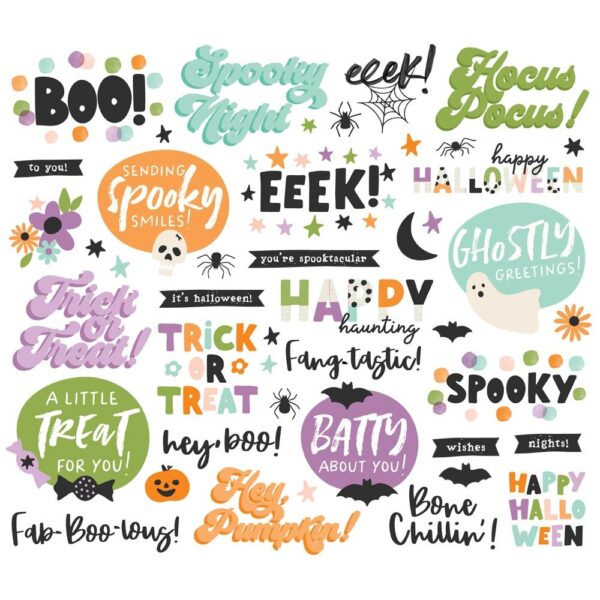 Simple Stories - Spooky Things - Sentiment Bits - Image 2