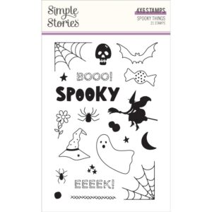 Simple Stories - Spooky Things - Stamp Set