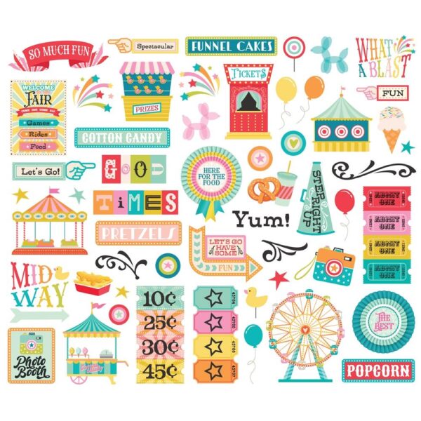 Simple Stories - Fun Times - Bits & Pieces - Image 2