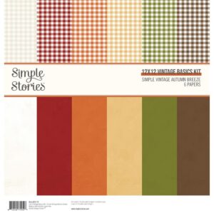 Simple Stories - Autumn Breeze - Basics Kit 12X12"