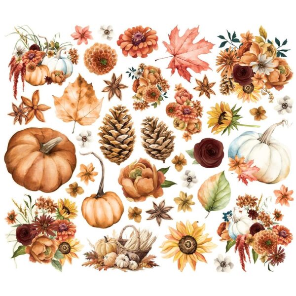 Simple Stories - Autumn Breeze - Floral Bits - Image 2