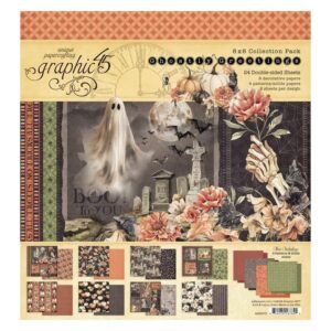 Graphic 45 - Ghostly Greetings - Collection Pack 8"X8"