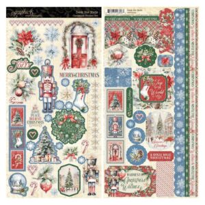 Graphic 45 - Deck The Halls - Sticker Set