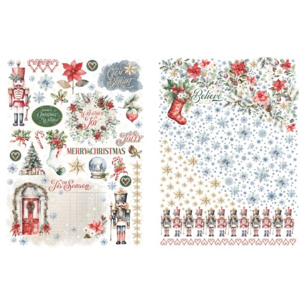 Graphic 45 - Deck The Halls - Rub-On Transfers - Image 2