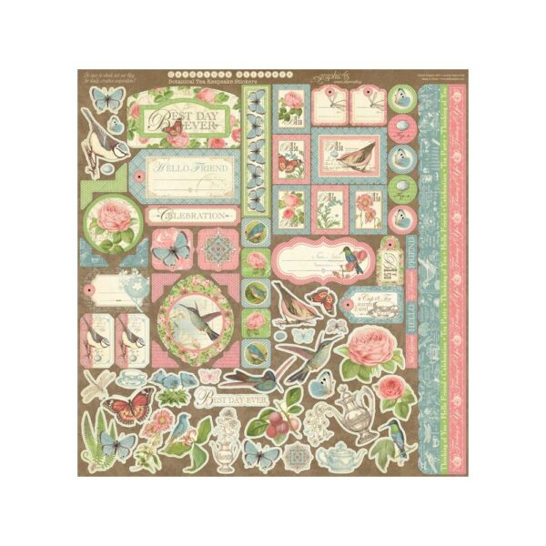 Graphic 45 - Botanical Tea - Keepsake Edition Kit - Image 3