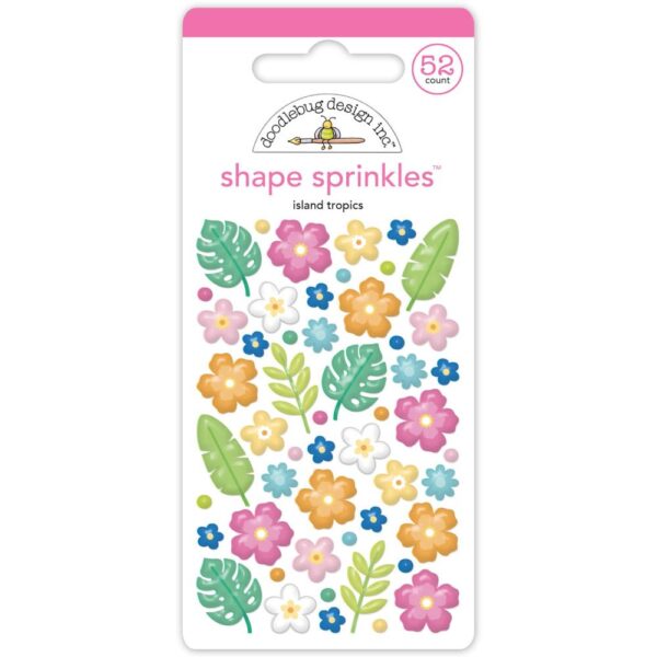 Doodlebug - Summer Fun - Enamel Sprinkles, Island Tropics