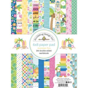 Doodlebug - Summer Fun - 6x8" Paper Pad