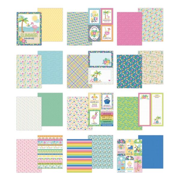 Doodlebug - Summer Fun - 6x8" Paper Pad - Image 2