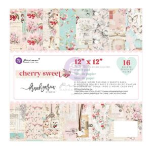 Prima - Cherry Sweet - Paper Pad 12"X12"