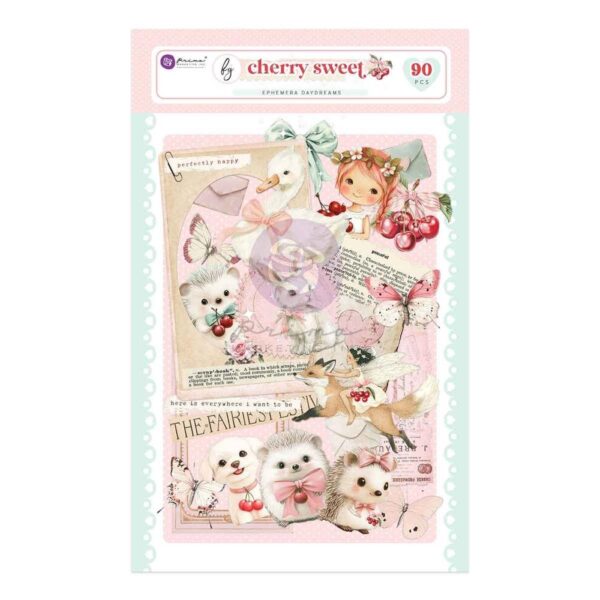 Prima - Cherry Sweet - Ephemera Pack, Daydreams